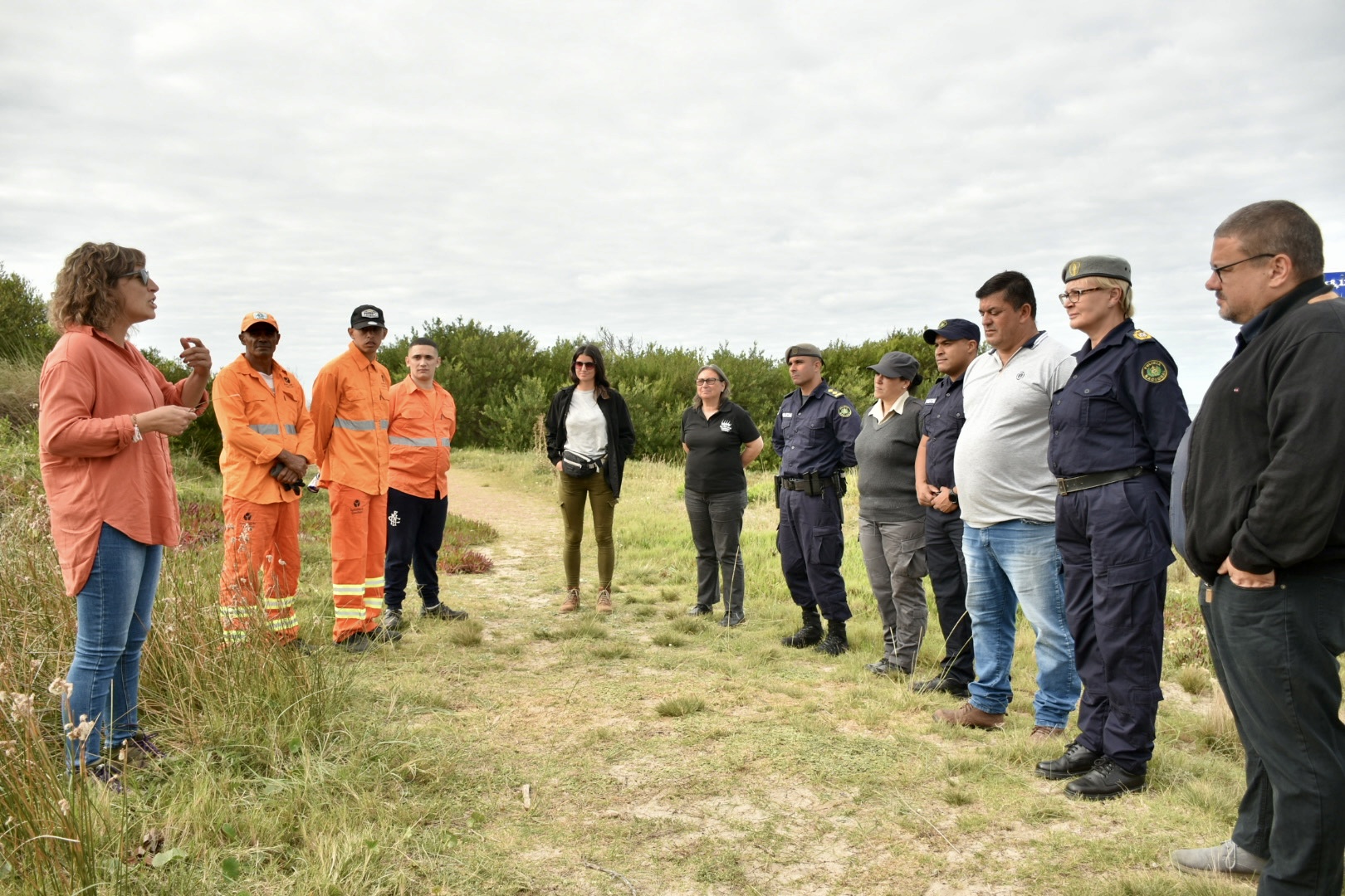Una nueva bajada accesible en Balneario Sierras del Mar del municipio de La Floresta ·