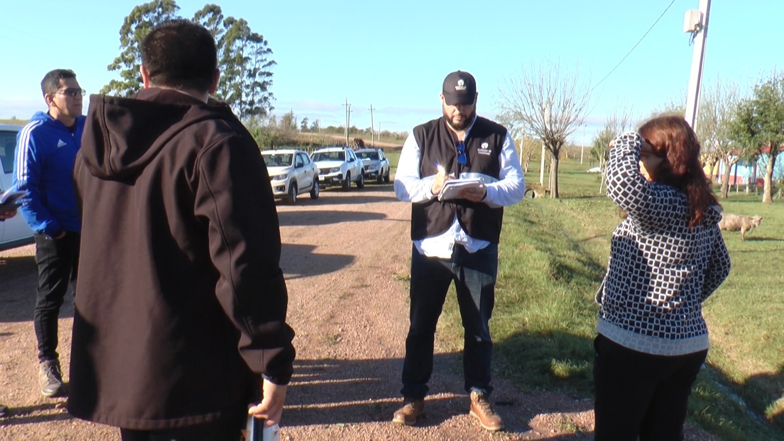  Intendenta Garrido y CE.CO.E.D. Canelones trabajan en busca de soluciones ante temporal sufrido en Castellanos