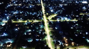 Se alumbraron diez nuevos kilómetros de calles en la Costa de Oro