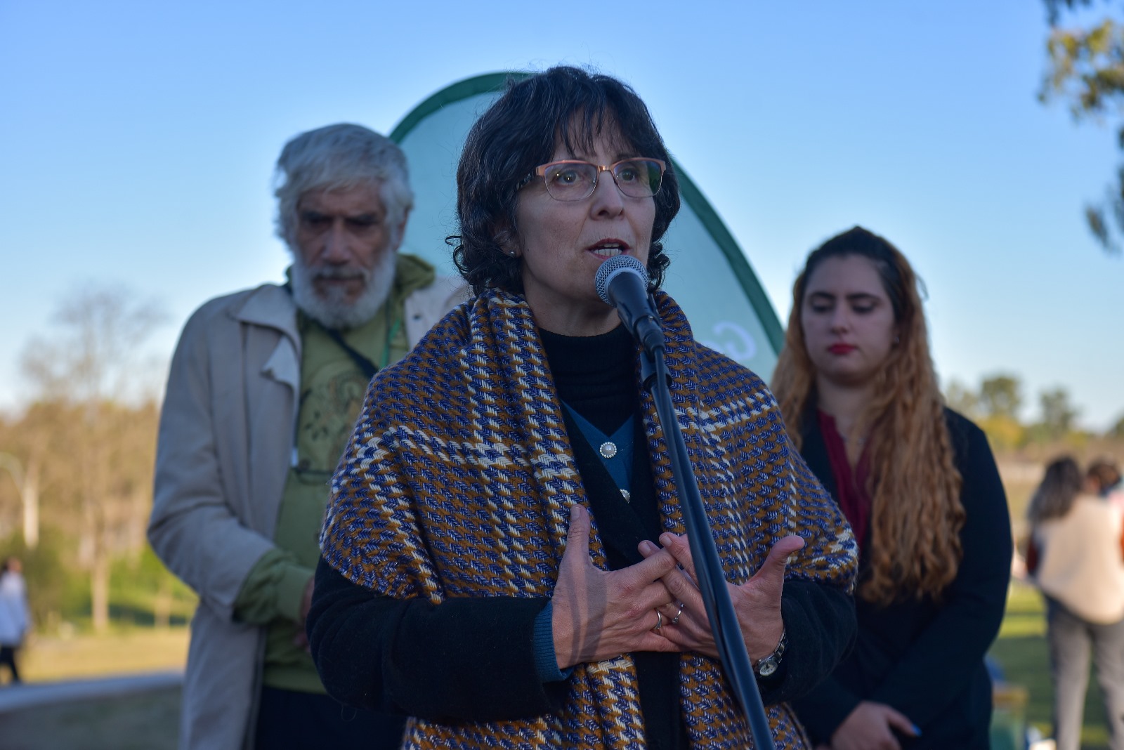 Reinauguración del Sendero Melchora Cuenca en el parque Artigas de Las Piedras
