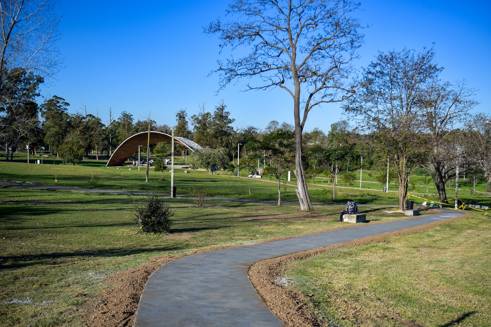 Reinauguración del Sendero Melchora Cuenca en el parque Artigas de Las Piedras