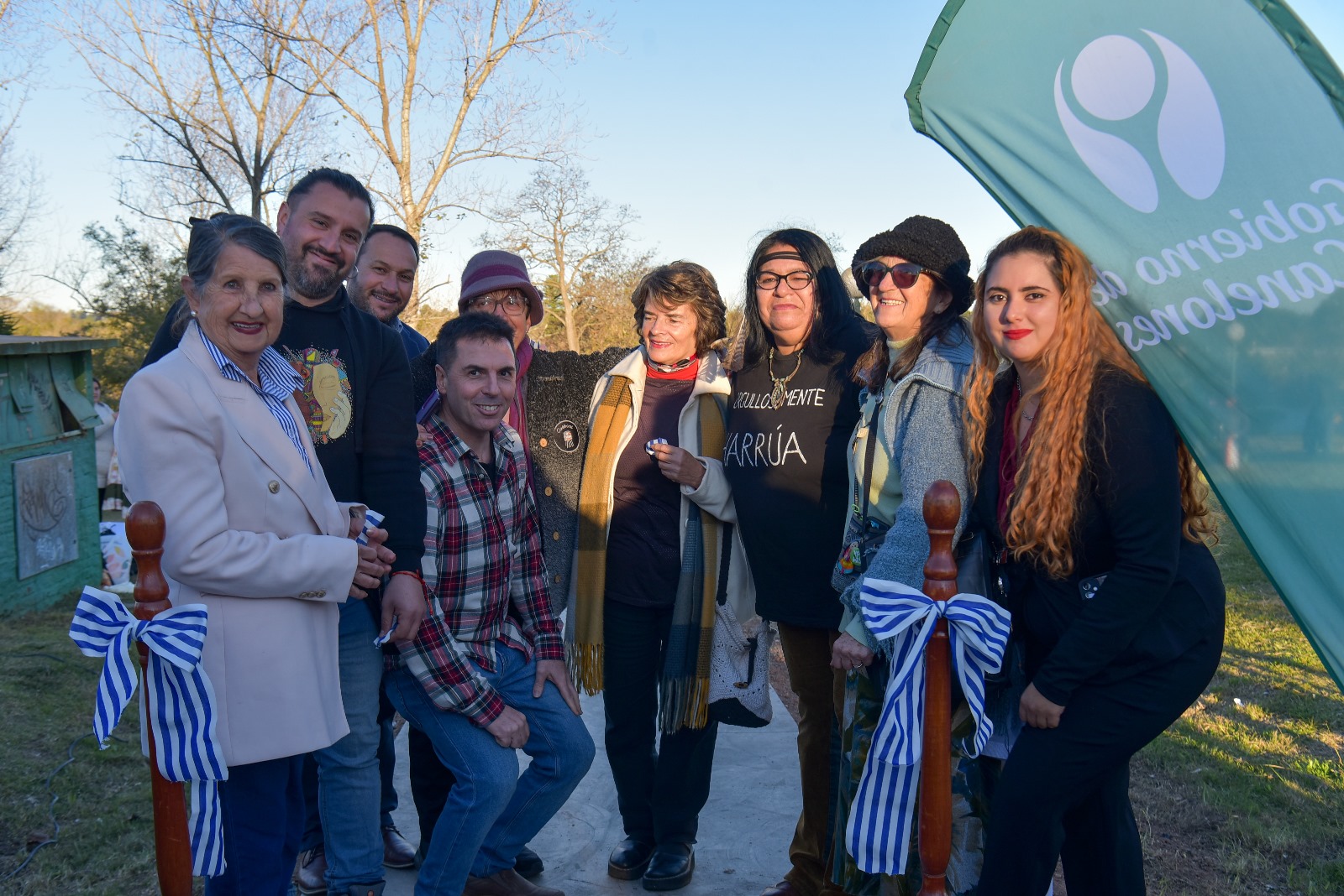 Reinauguración del Sendero Melchora Cuenca en el parque Artigas de Las Piedras
