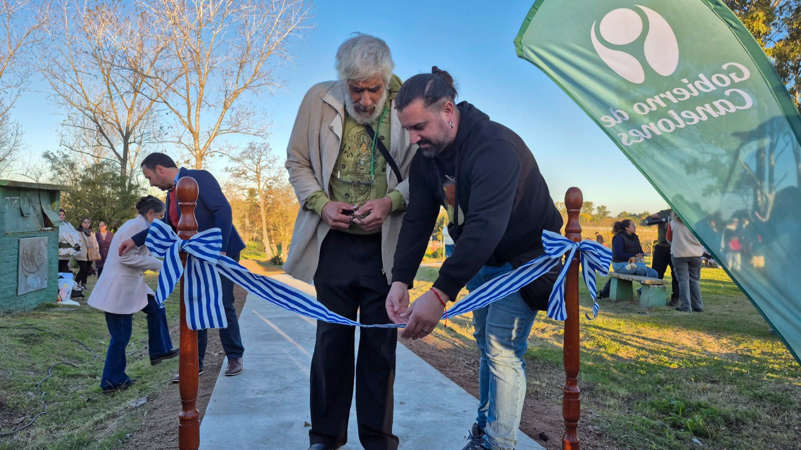 Reinauguración del Sendero Melchora Cuenca en el parque Artigas de Las Piedras