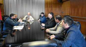 Intendente de Canelones recibió al Presidente de Mevir, Andrés Lima