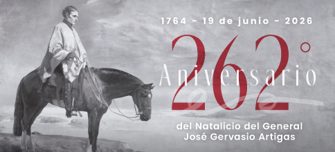 262° aniversario del natalicio de José Gervasio Artigas