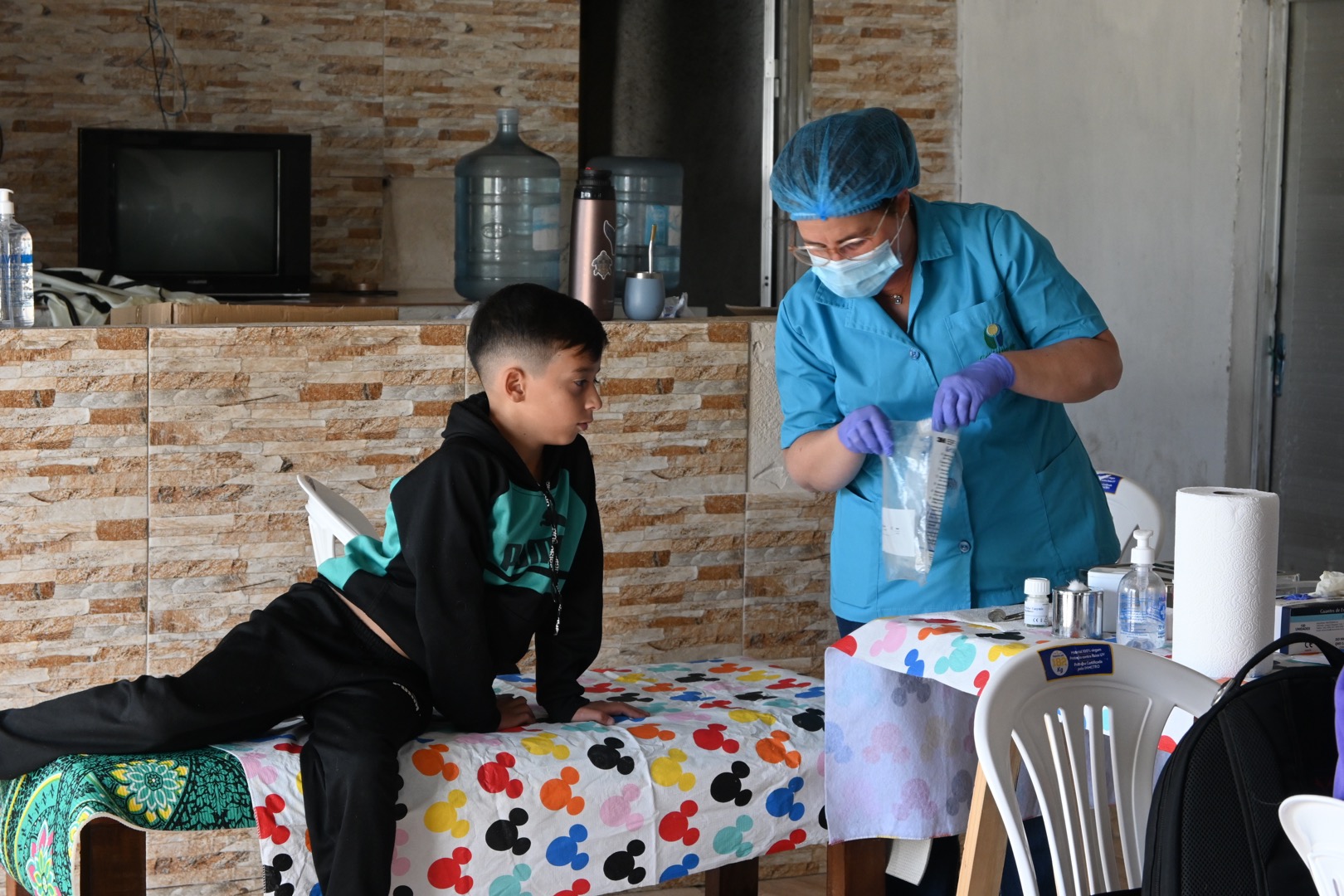 Atención a niñas y niños en el Plan de Salud Bucal 