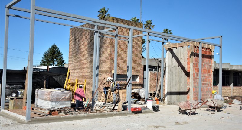 Avanzan las obras de la nueva sede del Museo de la Uva y el Vino