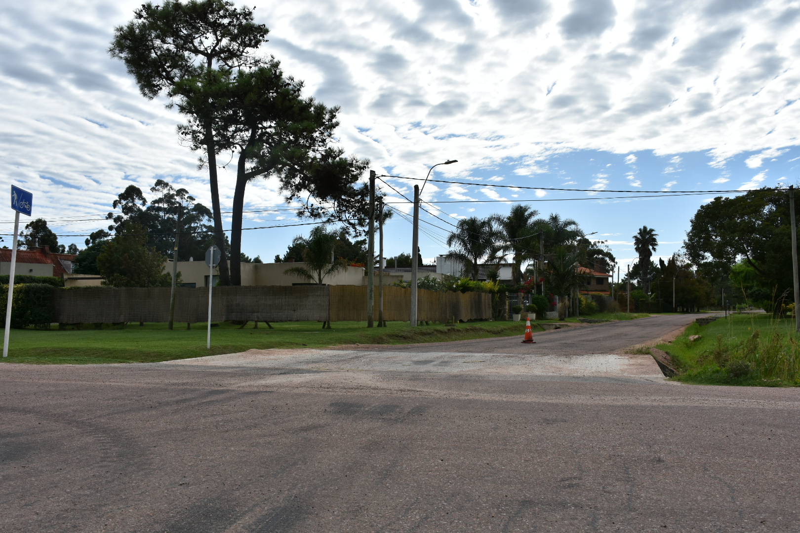 Avanzan obras de infraestructura vial en la calle Stella Maris de Ciudad de la Costa