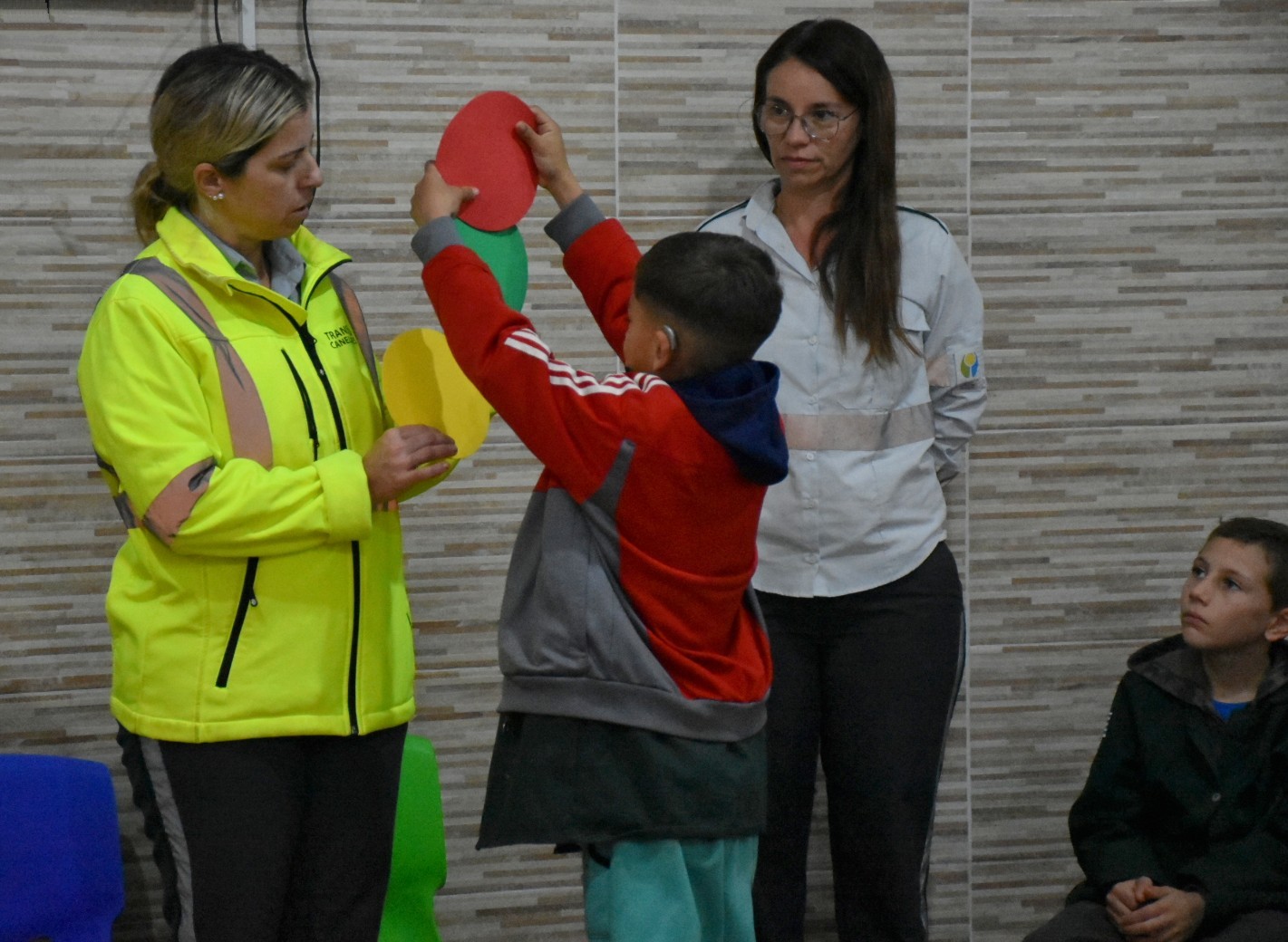 Cómo funciona el semáforo, actividad lúdica del taller de seguridad vial