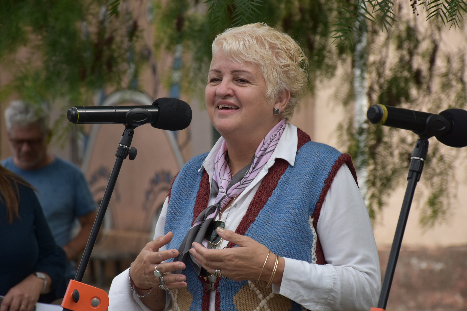 Directora INISA, Rosario Pérez, en inaugura obras de pavimentación en Colonia Berro 