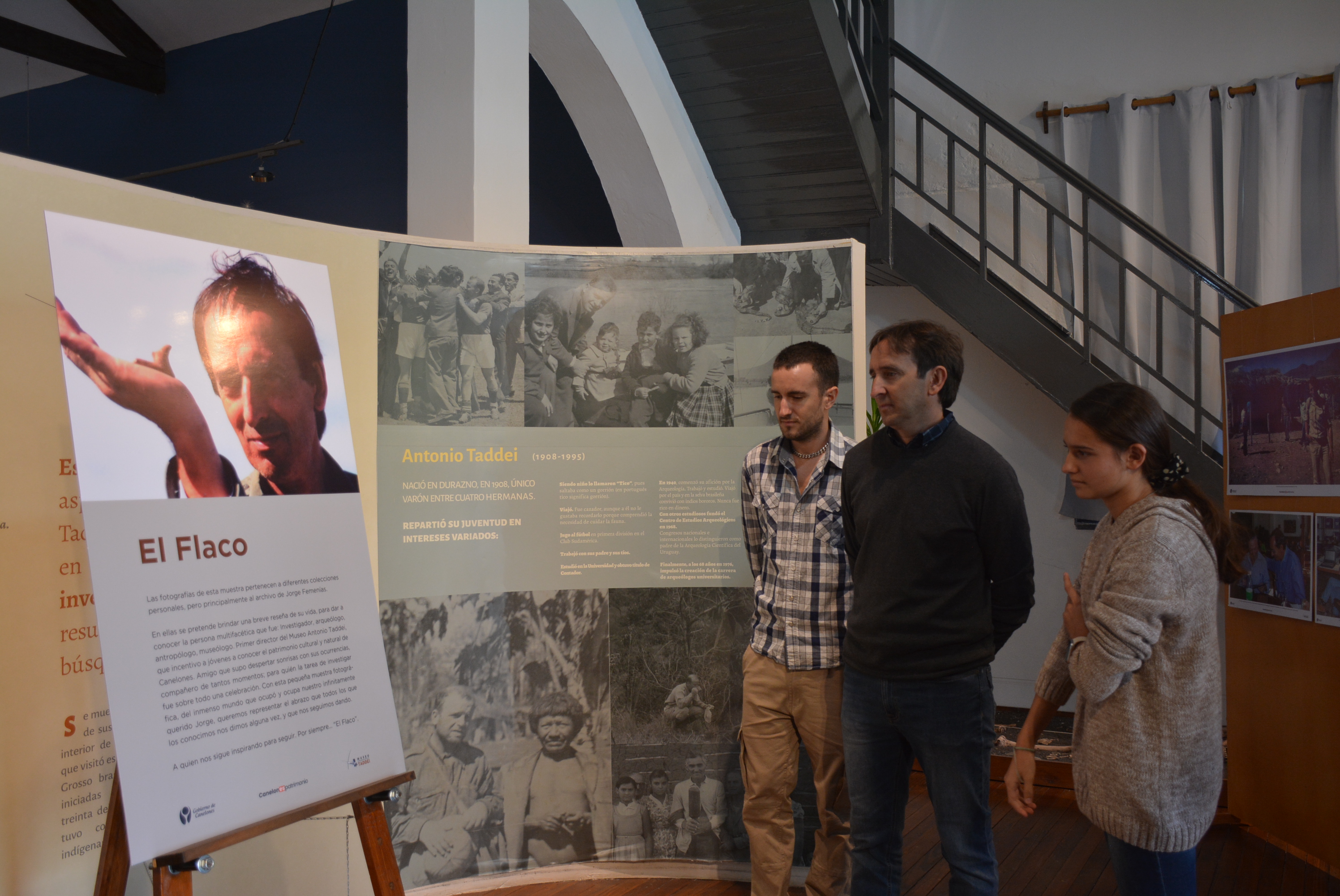 Fotogalería sobre Jorge Femenías en el Museo Arqueológico Prof. Antonio Taddei de al ciudad de Canelones