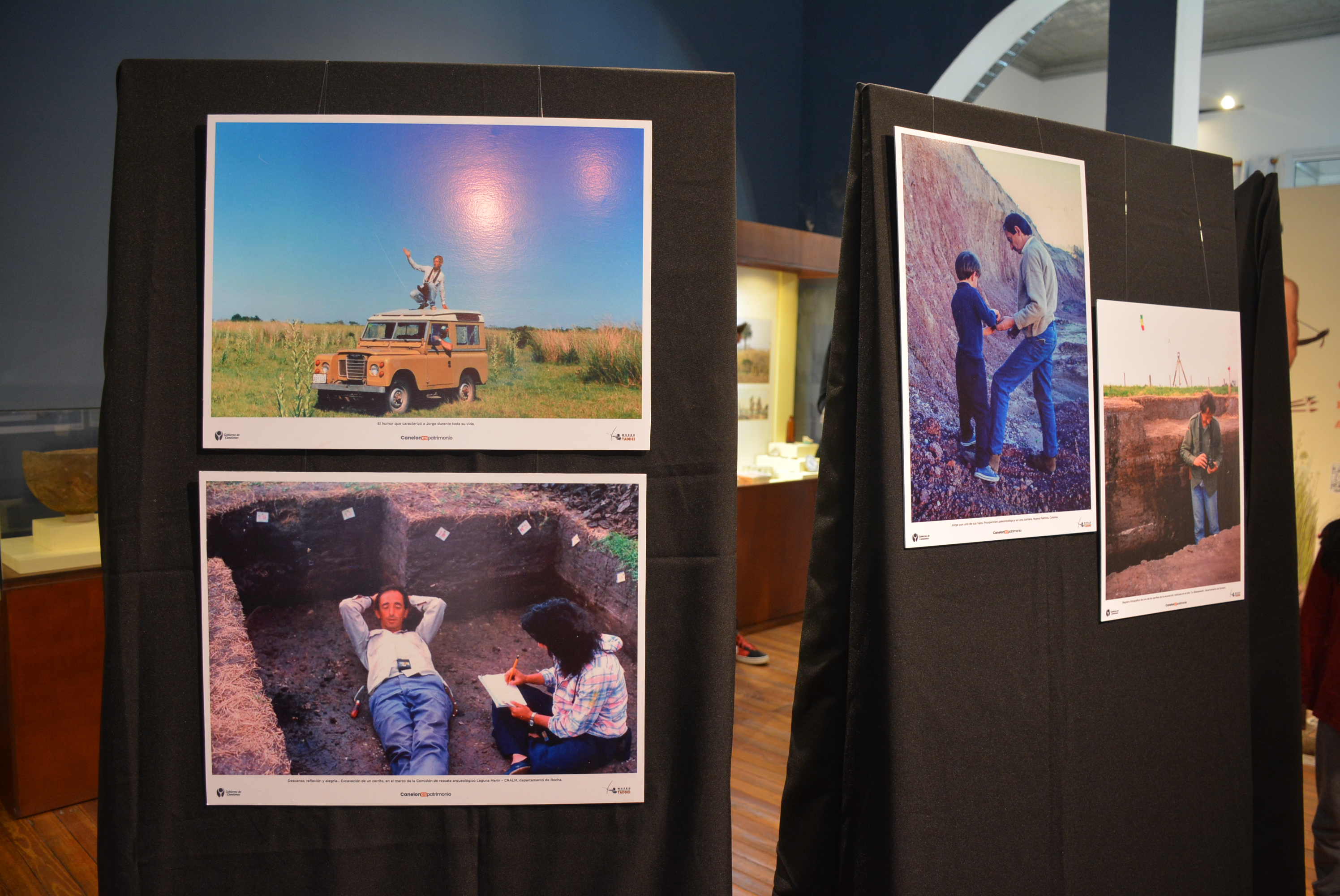 Fotogalería sobre Jorge Femenías en el Museo Arqueológico Prof. Antonio Taddei de al ciudad de Canelones