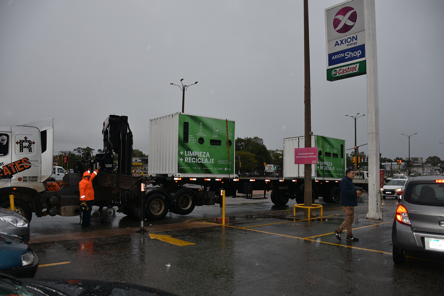 Gobierno de Canelones instaló cuatro nuevos Ecopuntos en Ciudad de la Costa y Nicolich