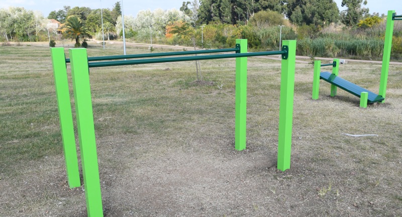 Espacio Calistenia en el Parque Metropitano de La Paz