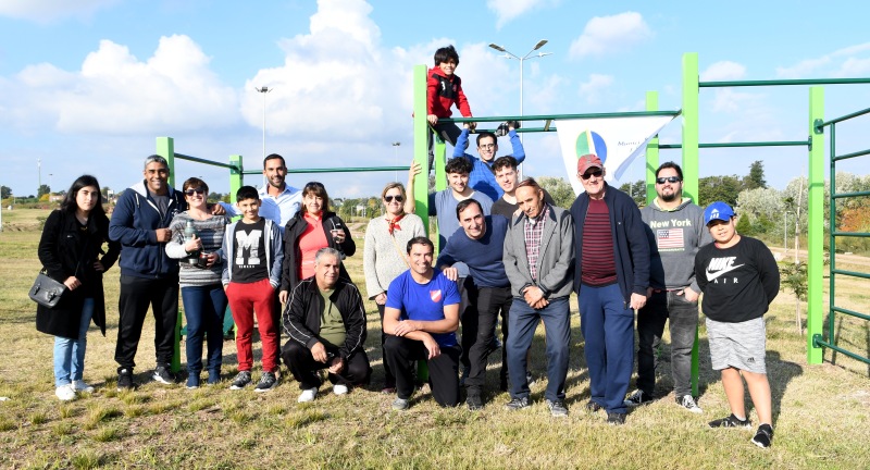 Espacio Calistenia en el Parque Metropitano de La Paz