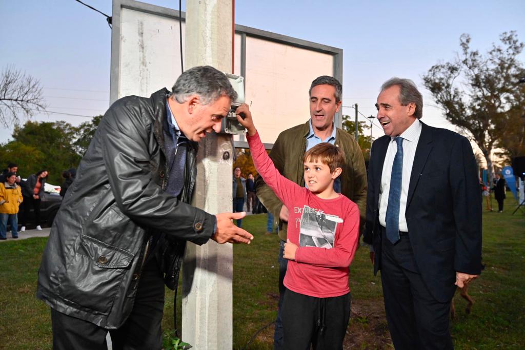 Se inauguraron importantes obras en el parque Clemente Estable de Santa Lucía