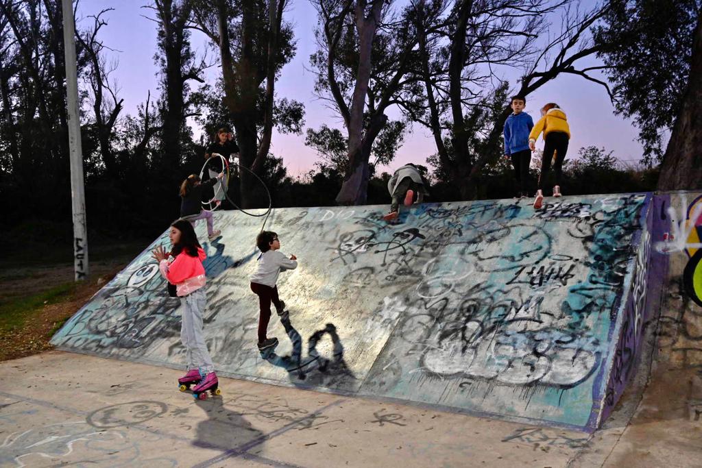 Se inauguraron importantes obras en el parque Clemente Estable de Santa Lucía