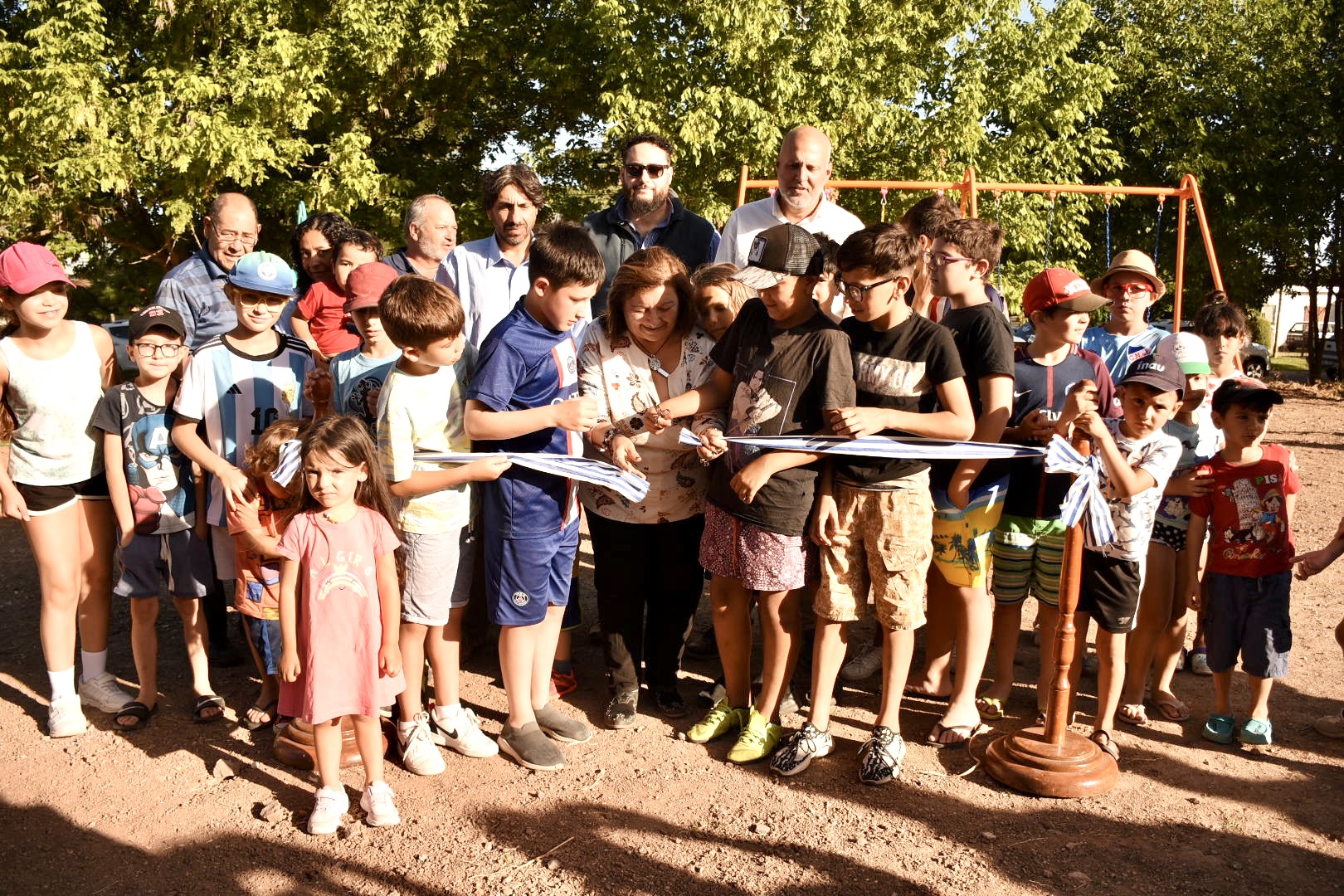 Un espacio público proyectado por los niños de Solymar Norte se hizo realidad