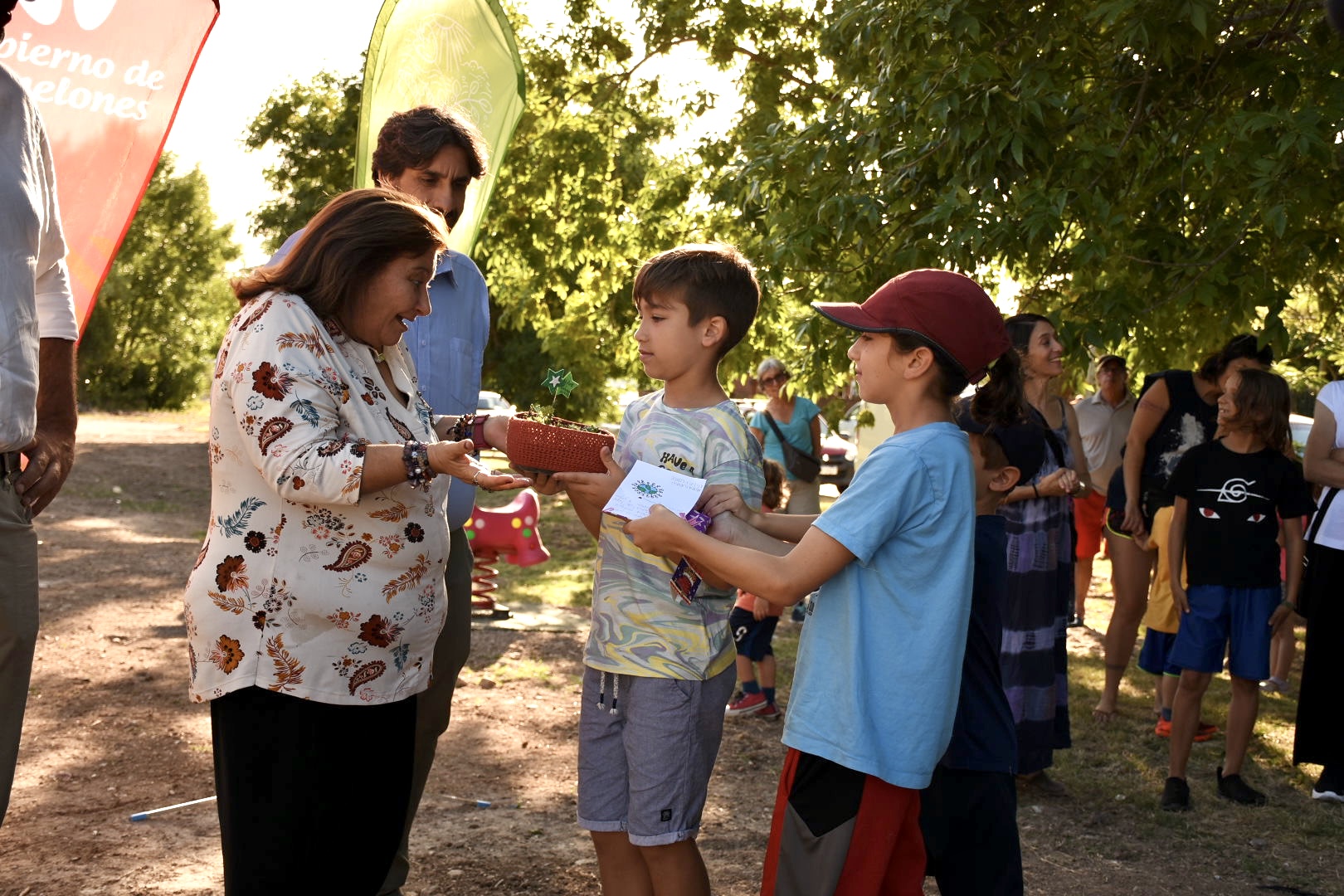 Un espacio público proyectado por los niños de Solymar Norte se hizo realidad