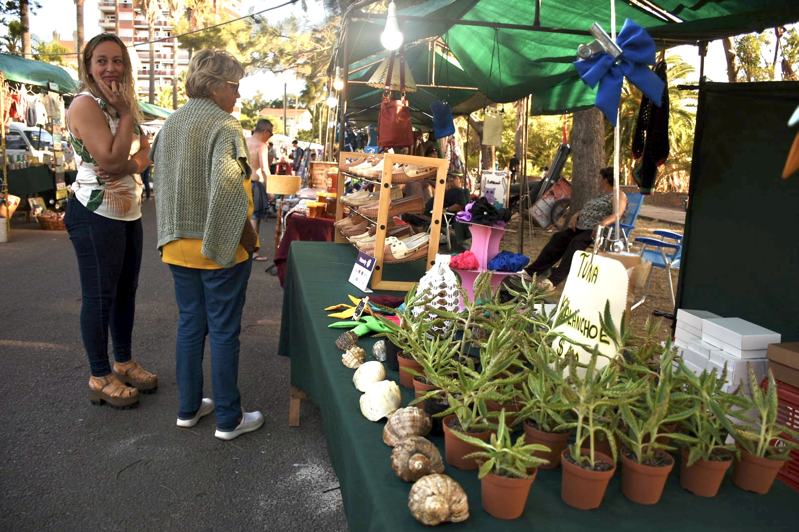 La 18ª Feria de Economía Solidaria se desarrolló en Atlántida con gran concurrencia de público