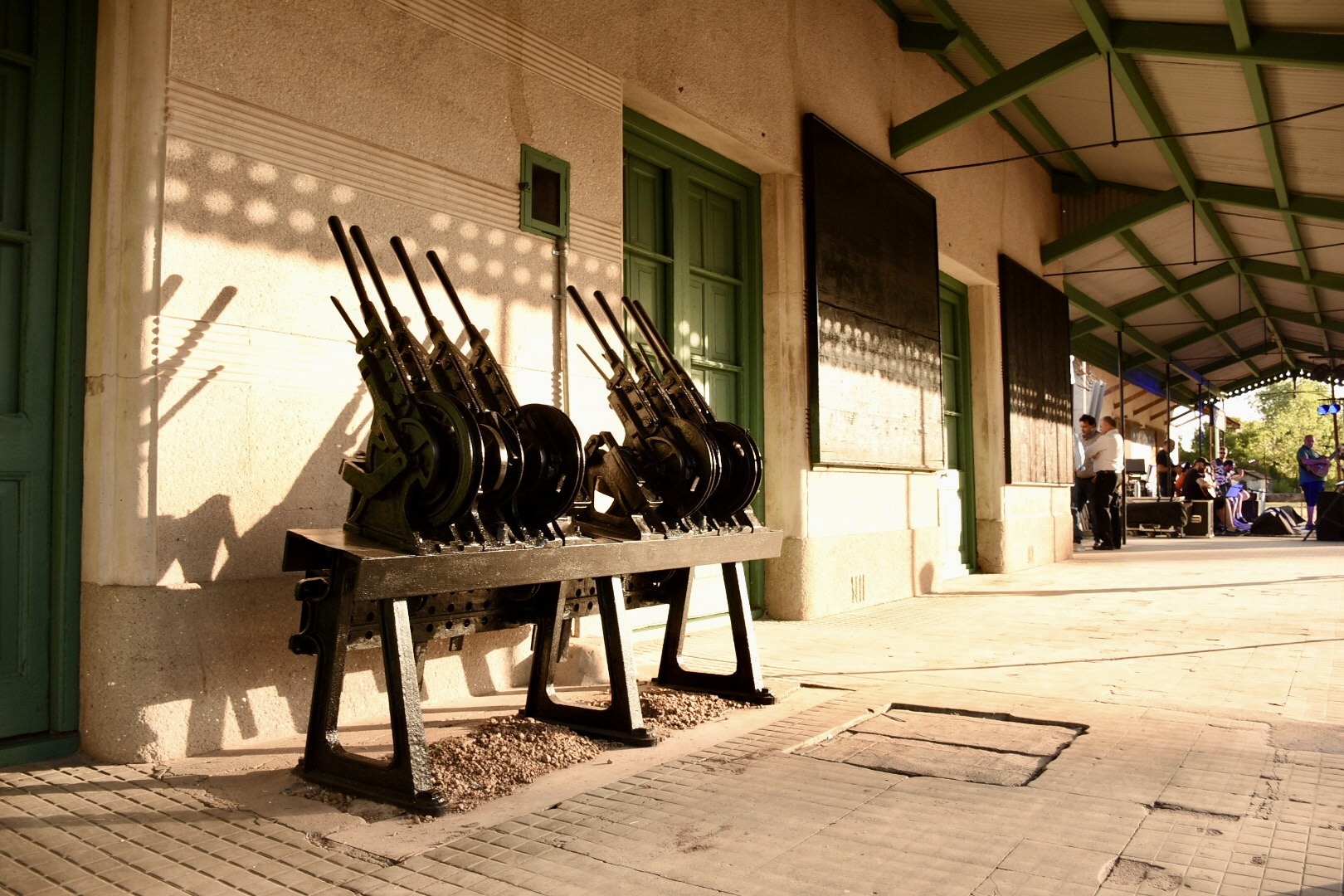 Se inauguró la restauración exterior de la estación de AFE en Santa Lucía
