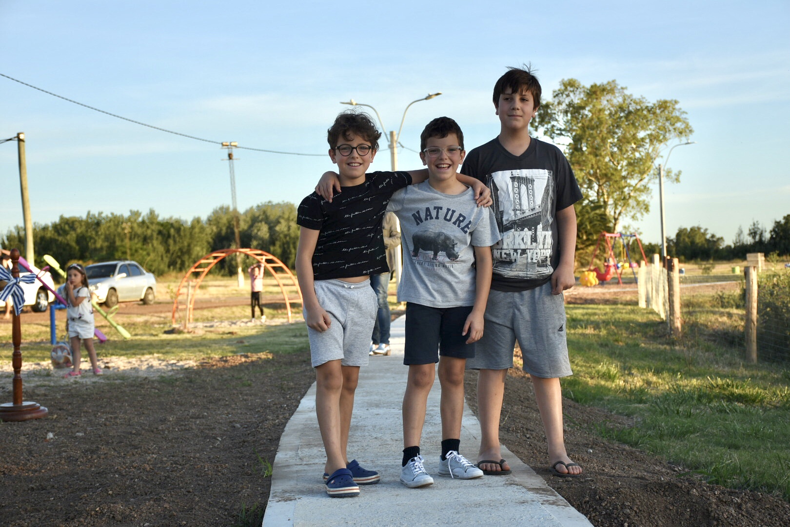 Se inauguró en Santa Rosa el parque Gulla para el disfrute de toda la familia