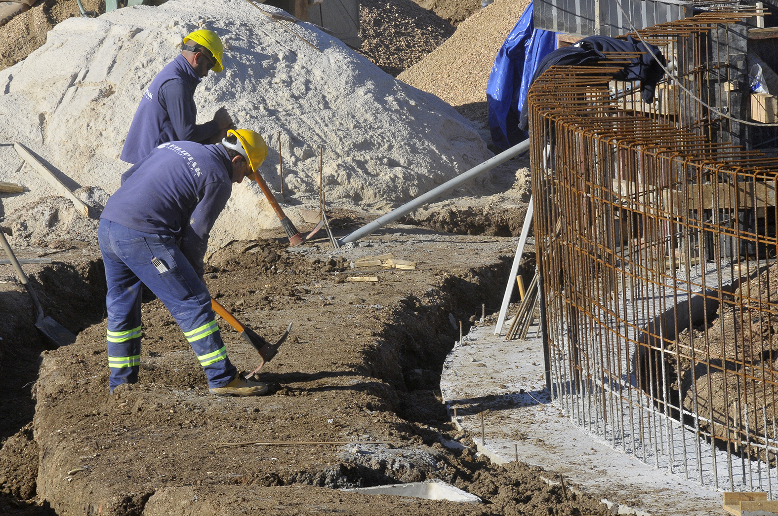 Avanzan las obras de construcción del Anfiteatro del Parque Metropolitano de La Paz