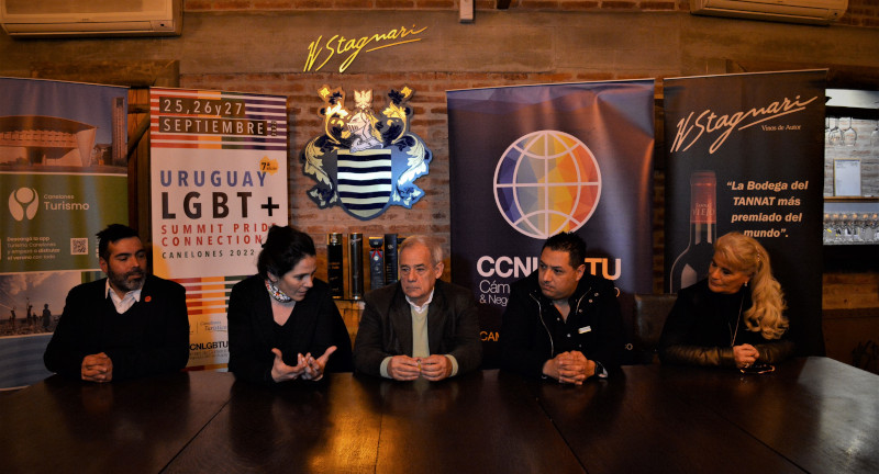Se realizó el lanzamiento del VII Congreso Internacional Uruguay LGBT+ Summit Pride Connection – Canelones 2022
