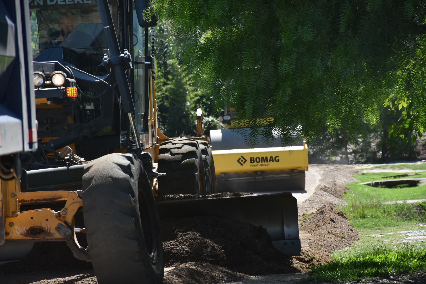 Las obras en barrio Los Perales son ejecutadas por la Empresa CVC.