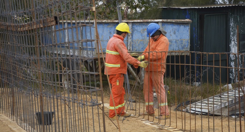 Obra bidepartamental  de rehabilitación de puente y accesos sobre arrollo Las Piedras  