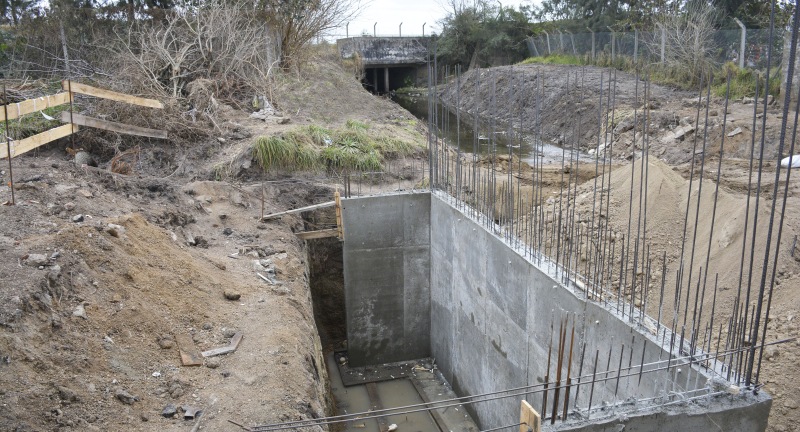 Obra bidepartamental  de rehabilitación de puente y accesos sobre arrollo Las Piedras  