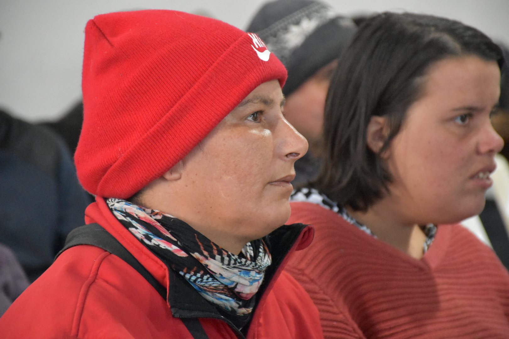 Participantes de la capacitación a aspirantes a cuidadores de vehículos