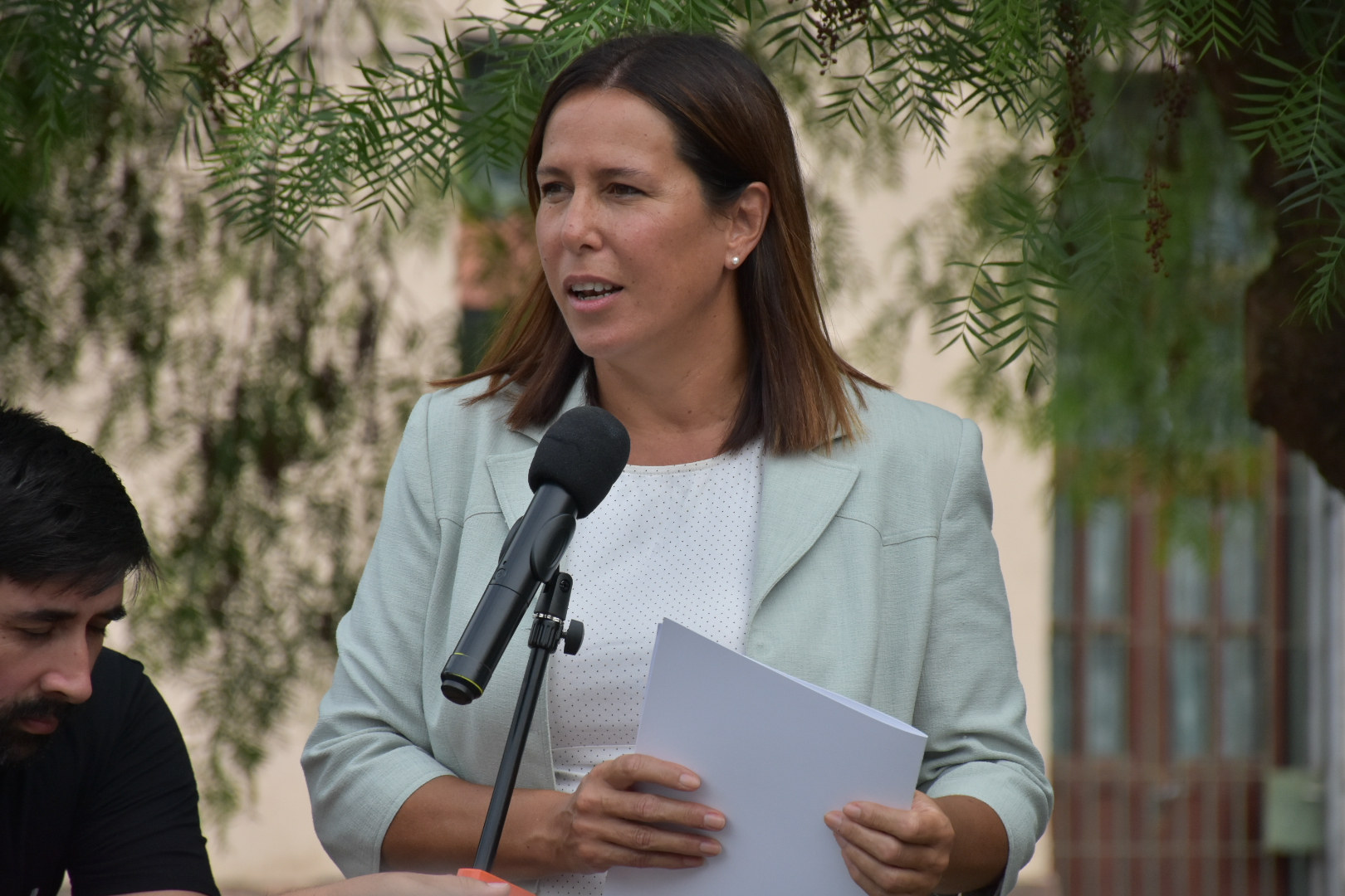 Presidenta INISA, Lic. Rossana de Olivera, en inaugura obras de pavimentación en Colonia Berro 