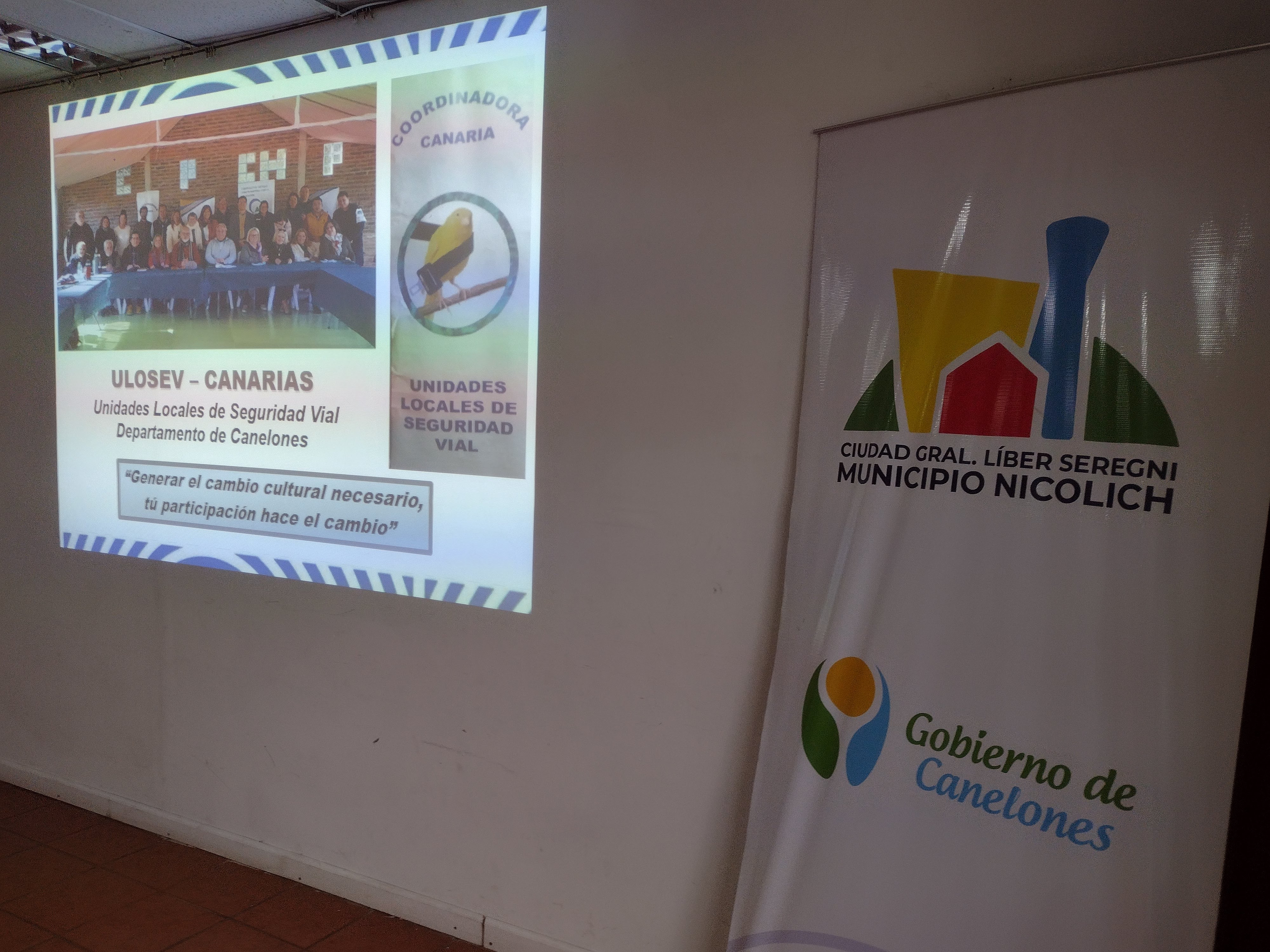 Se conformó una Unidad Local de Seguridad Vial en el Municipio Nicolich
