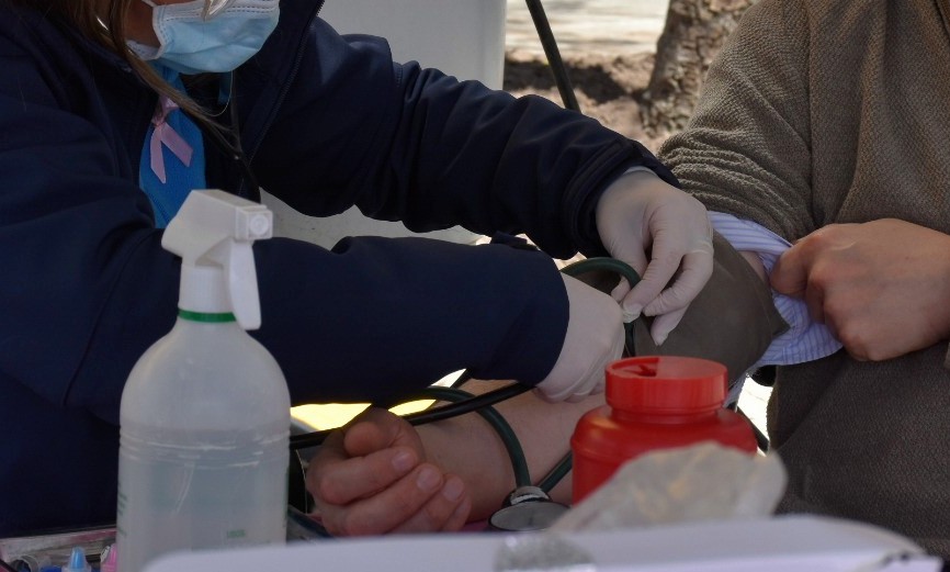 Se realizaron tests rápidos de salud