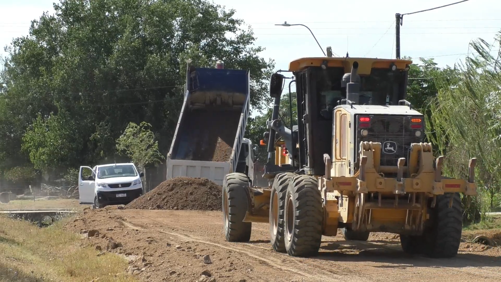 Avanzan obras viales e hidráulicas en San Ramón y San Jacinto