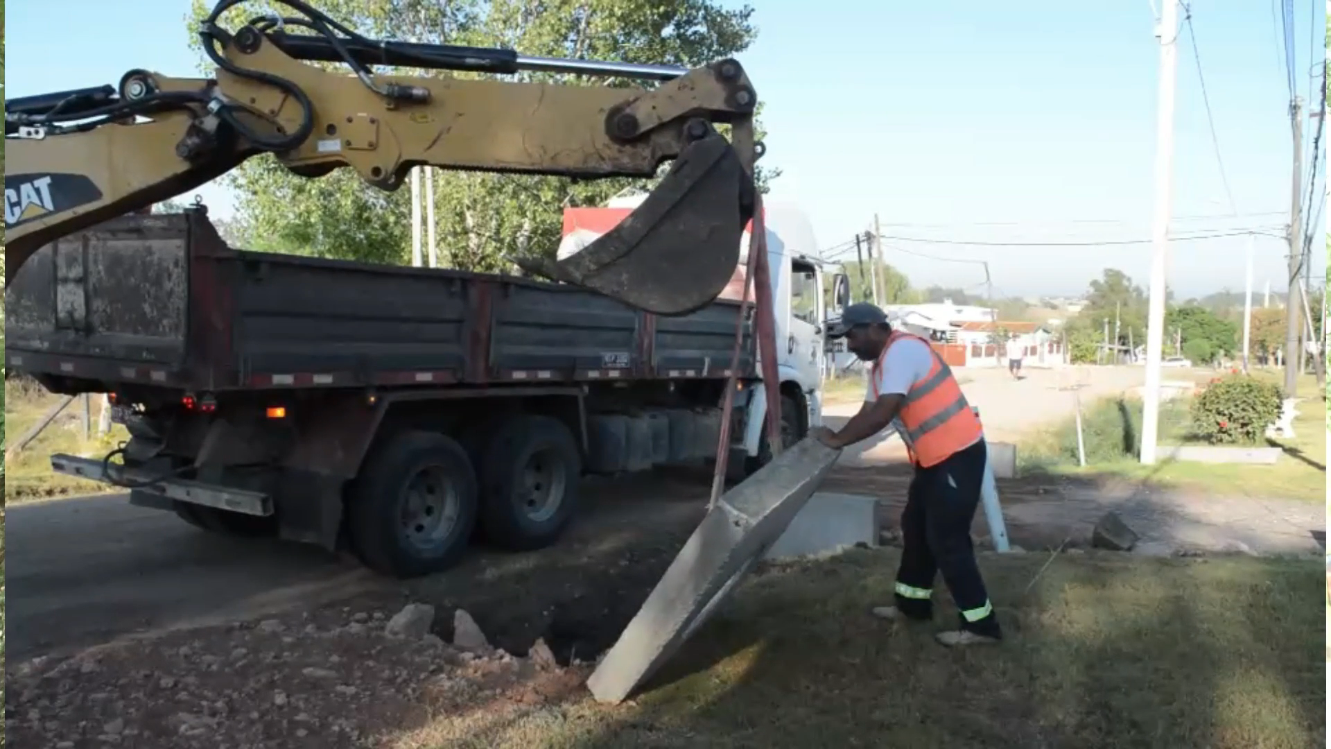 Avanzan obras viales e hidráulicas en San Ramón y San Jacinto