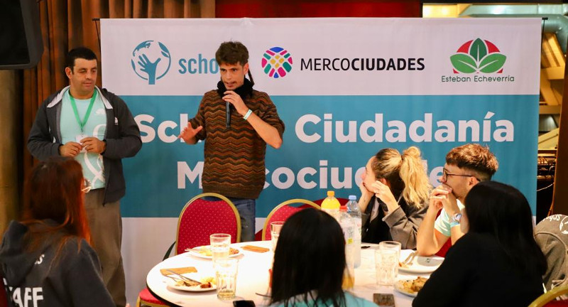 Canelones estuvo presente en el Encuentro de Juventudes de Mercociudades en el Municipio de Esteban Echeverría (Buenos Aires)