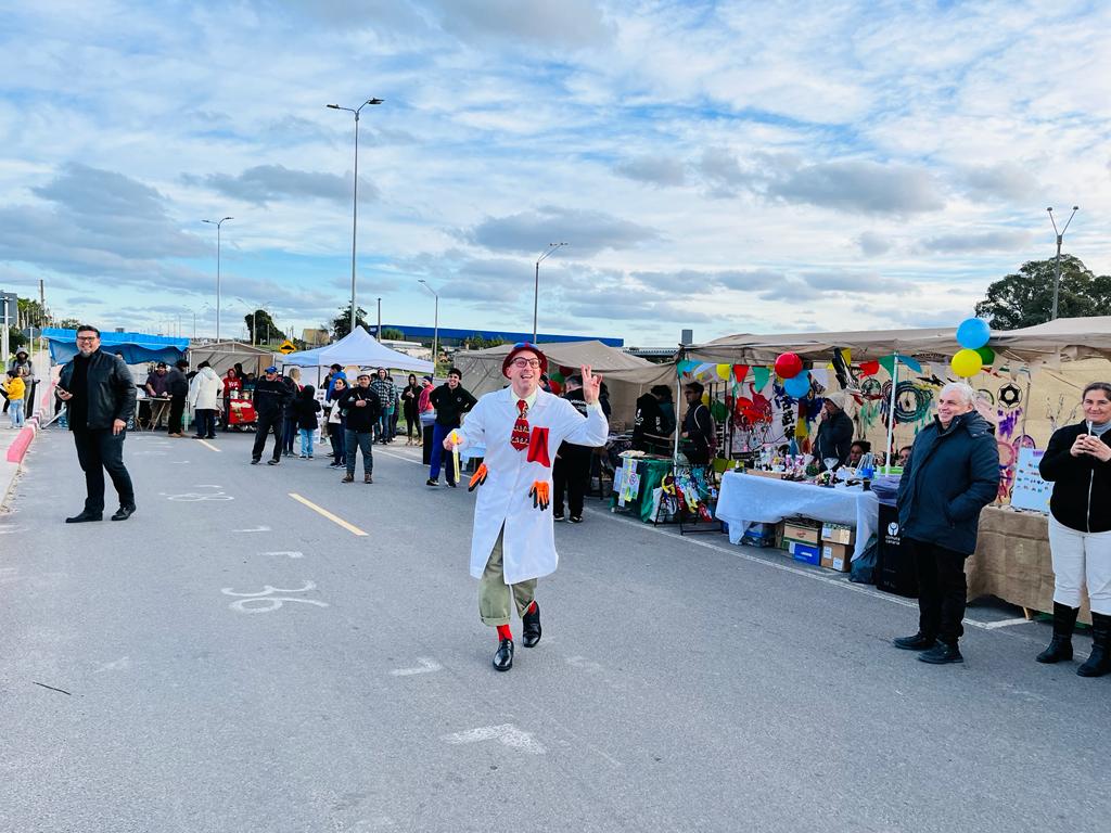 Se llevó a cabo un paseo cultural en Empalme Nicolich en el marco de un nuevo aniversario de la ciudad