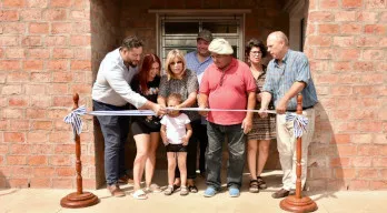 Imagen Se entregaron 12 viviendas a familias del Proyecto de Mejoramiento de Barrio en Pando norte