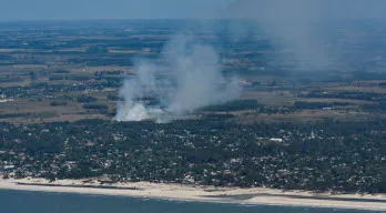 Imagen CECOED Canelones evalúa temporada de incendios y las perspectivas climáticas para los próximos meses 