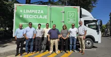 Canelones avanza en sustentabilidad con la incorporación de 13 camiones eléctricos para la gestión de residuos 