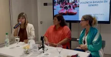 Intendenta Garrido participó en diálogo sobre violencia de género 