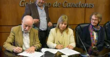 Intendencia de Canelones y Aldeas Infantiles SOS firmaron convenio para impulsar políticas de infancia e inclusión social 