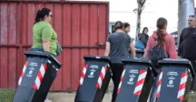 Nueva entrega contenedores para la gestión de residuos domiciliarios en Santa Lucía 