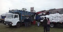 Intendencia realizó entrega de ración a productores afectados por el temporal del 17 de abril  