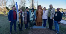 Reinauguración del Sendero Melchora Cuenca en el parque Artigas de Las Piedras 