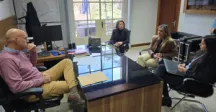 El intendente Legnani reunido con autoridades del Ministerio de Turismo 
