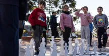 Niños participando de actividad 