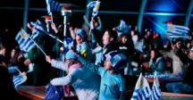 Juntada Celeste en el Parque Roosevelt: una linda manera de alentar a Uruguay en familia